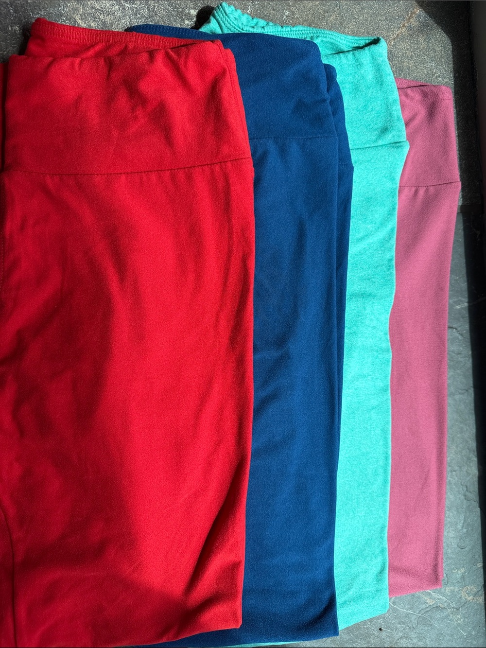 Bundle of 4 Pairs of LuLaRoe Leggings - Picture 4 of 4